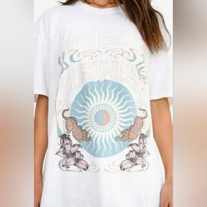 WHISKEY BUSINESS OVERSIZED TEE